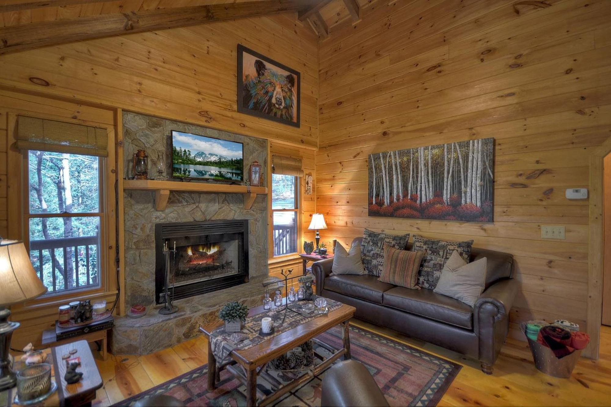 Knotty Pines Pet-Friendly Gas Fireplace Plus A Firepit Cherry Log Екстериор снимка